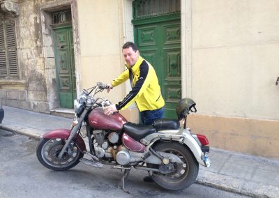 Motorrad für die Malta Fahrschule